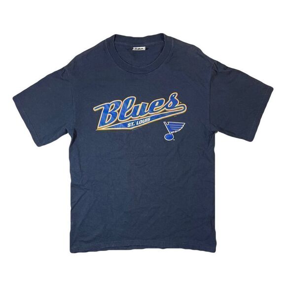 Y2K Lee St. Louis Blues Tee - Picture 1 of 4